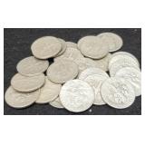 (25) Silver R. Dimes