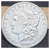 1890-S Morgan Dollar XF