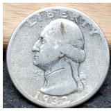 1932-D W. Quarter Key Date