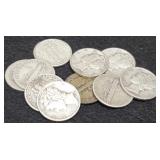 (10) Mercury Dimes