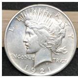 1921 Peace Dollar Key Date