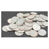 (50) 1943 Steel War Cents