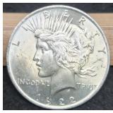 1922 Peace Dollar Unc.