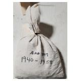 Bag Of 5,000 Wheat Cents 1940-1958