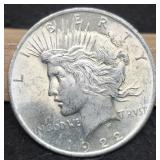 1922 Peace Dollar Unc.