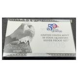 2008 5 Silver Quarter Proof Set
