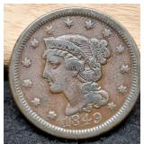 1849 Large Cent