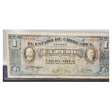 1915 Elestadode Dollar Banknote