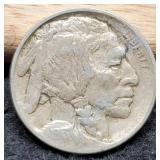 1913 T1 Buffalo Nickel F