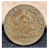 1989 Hondura 10 Centavos