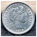 1916 Barber Dime MS62 Nice