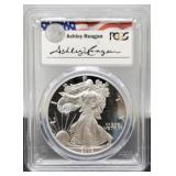 2002-W Slab Proof Silver Eagle PCGS PR69 DCAM
