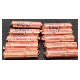(10) Rolls Wheat Cents
