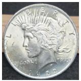 1922 Peace Dollar Unc.