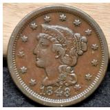 1848 Large Cent