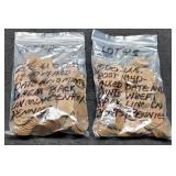 (4) Hundred Wheat Cents 1940 Up Sold By Hundred