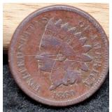 1860 Indian Head Cent