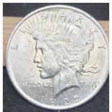 1922 Peace Dollar Unc.