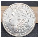 1882-CC Morgan Dollar BU