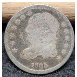 1835 Capped Bust Half Dime AG