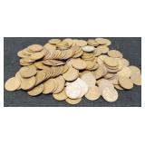 Lot w/ 151 Wheat Cents