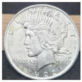 1922 Peace Dollar Unc.