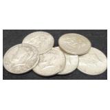 (6) 1964 K. Half Dollars