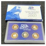 2007 5 Quarter Proof Set
