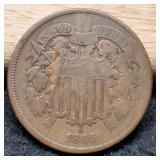 1865 Two Cent