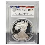 2000 Slab Proof Silver Eagle PCGS PR69 DCAM