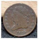 1825 Half Cent