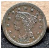 1852 Large Cent