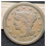 1850 Large Cent