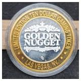 $10 Silver Las Vegas Gaming Token