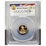 1991 Slab $5 Gold 1/10 Oz. Proof Eagle