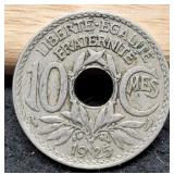 1925 France 10 Centimes