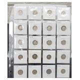 (20) M. Dimes Back To 1918-P,D,S