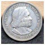 1893 Columbian Comm. Half Dollar