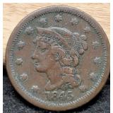 1845 Large Cent