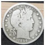 1899-O Barber Half Dollar