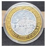 $10 Silver Las Vegas Gaming Token