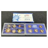 2004 11 Coin Proof Set