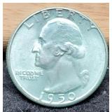 1950-D W. Quarter MS63