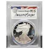 2004-W Slab Proof Silver Eagle PCGS PR69 DCAM