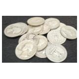(15) Silver W. Quarters