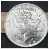 1922 Peace Dollar Unc.