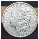 1887-O Morgan Dollar