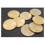 (8) Sacagawea Dollars