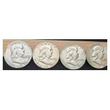 (4) F. Half Dollars