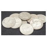 (10) Silver W. Quarters